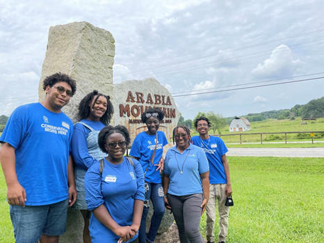 SCA Interns Complete Experience at Arabia Mountain National Heritage Area